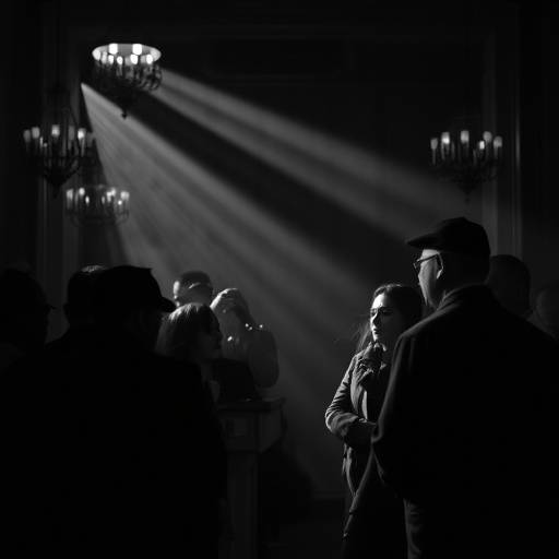 The art of creating black and white photographs.